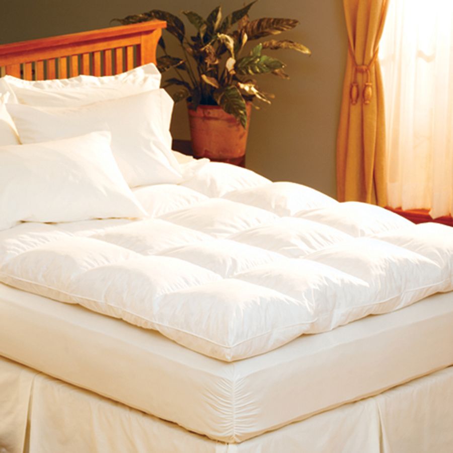 Feather Thick Mattress Topper White Swan Dry Cleaners